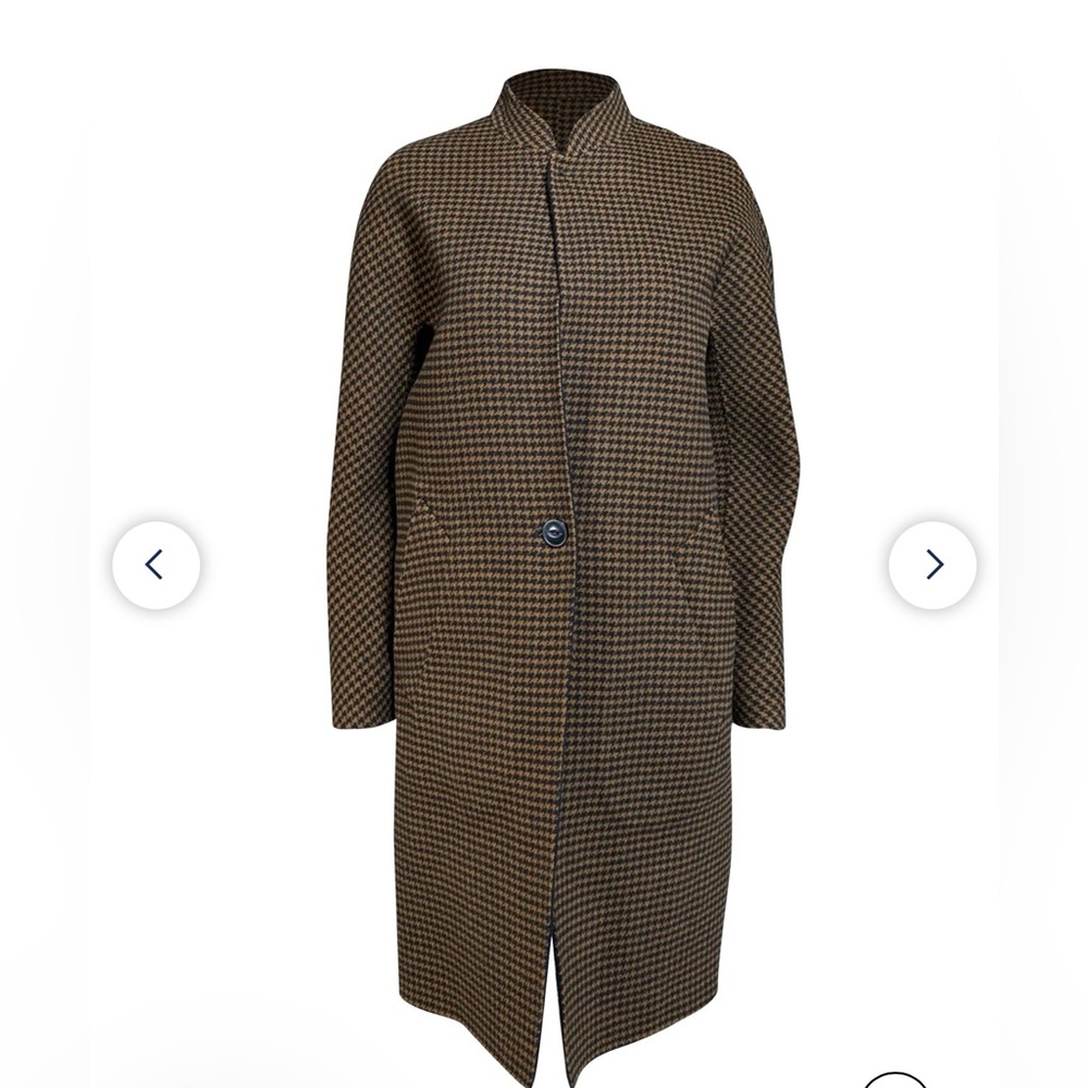 Rag & Bone Darwen coat, size medium, wool & cashmere houndstooth coat - Picture 11 of 14
